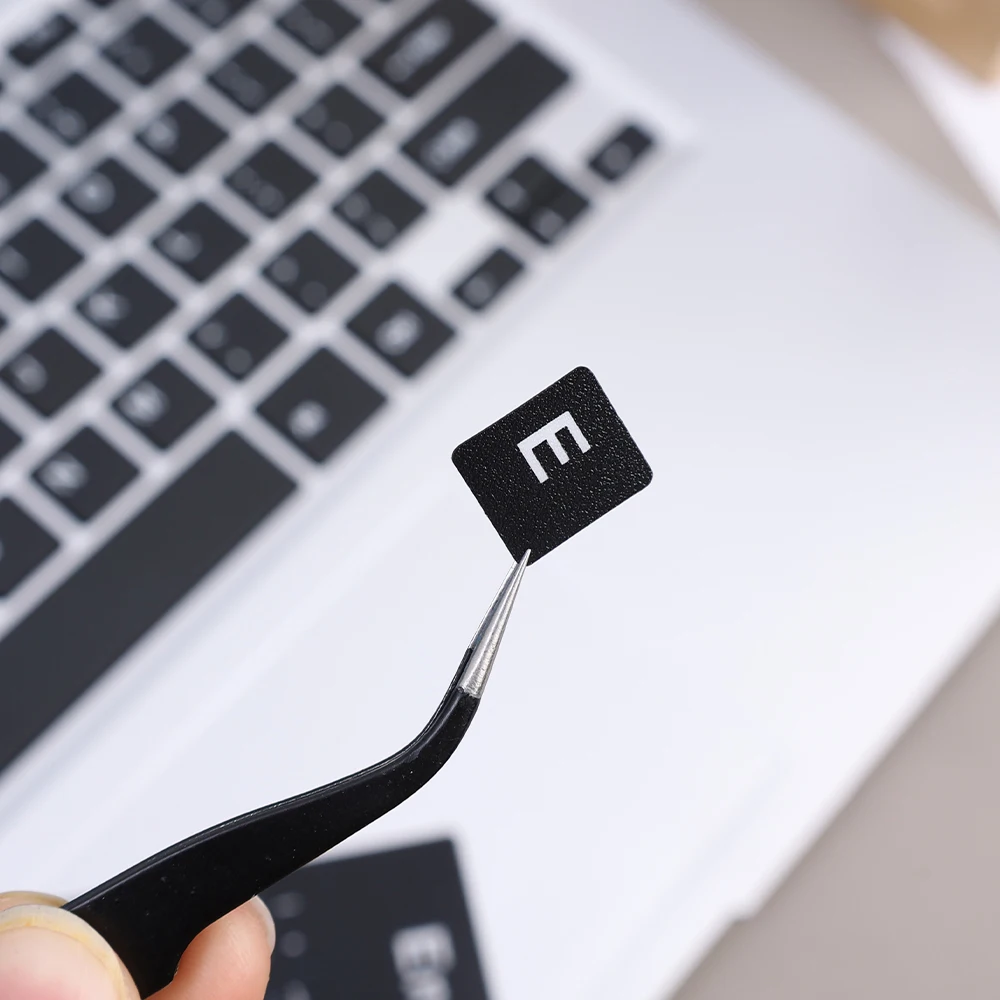 English Russian Luminous Keyboard Stickers Letter Alphabet Layout Sticker For Laptop Desktop PC Key Board Dustproof Film