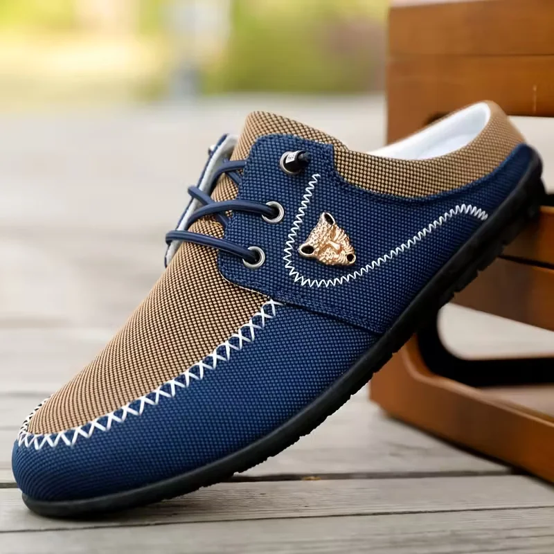 Lässige, atmungsaktive Mesh-Slip-On-Herrenschuhe ohne Absatz, Slip-On-Clogs, leichte, vielseitige Sommersandalen für den Außenbereich, bequeme Freizeit-Pantoletten mit weicher Sohle – Detail 3