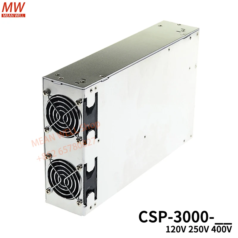 الأصلي يعني جيدا تحويل التيار الكهربائي CSP-3000-120/250/400 فولت 3000 واط الجهد العالي الناتج عالية إمدادات الطاقة RSP