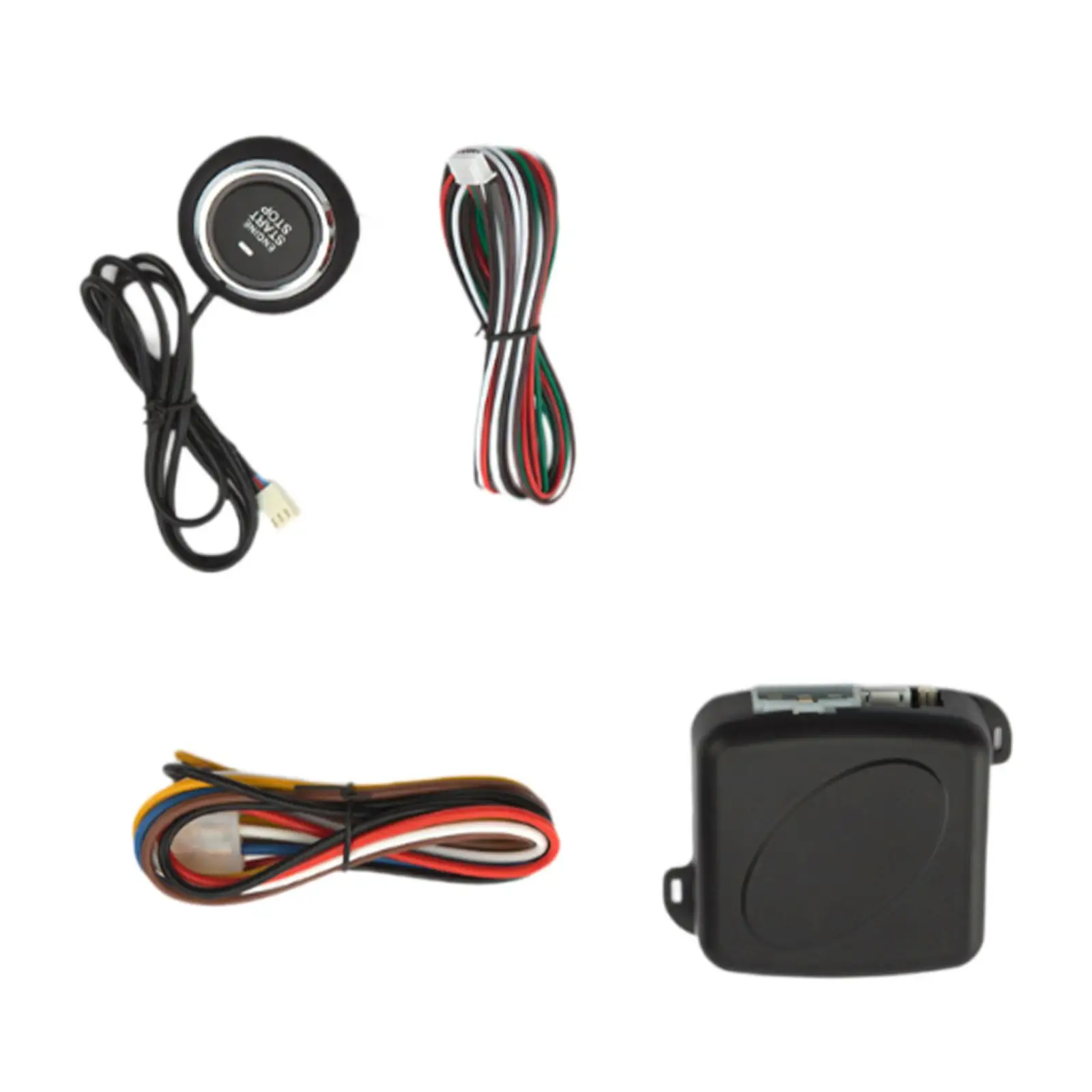 12V Motor Start Stop Taste Reparatur Teile Einfach Installieren Fahrzeug Push Start Taste Keyless Entry Set Start Zündung Zubehör