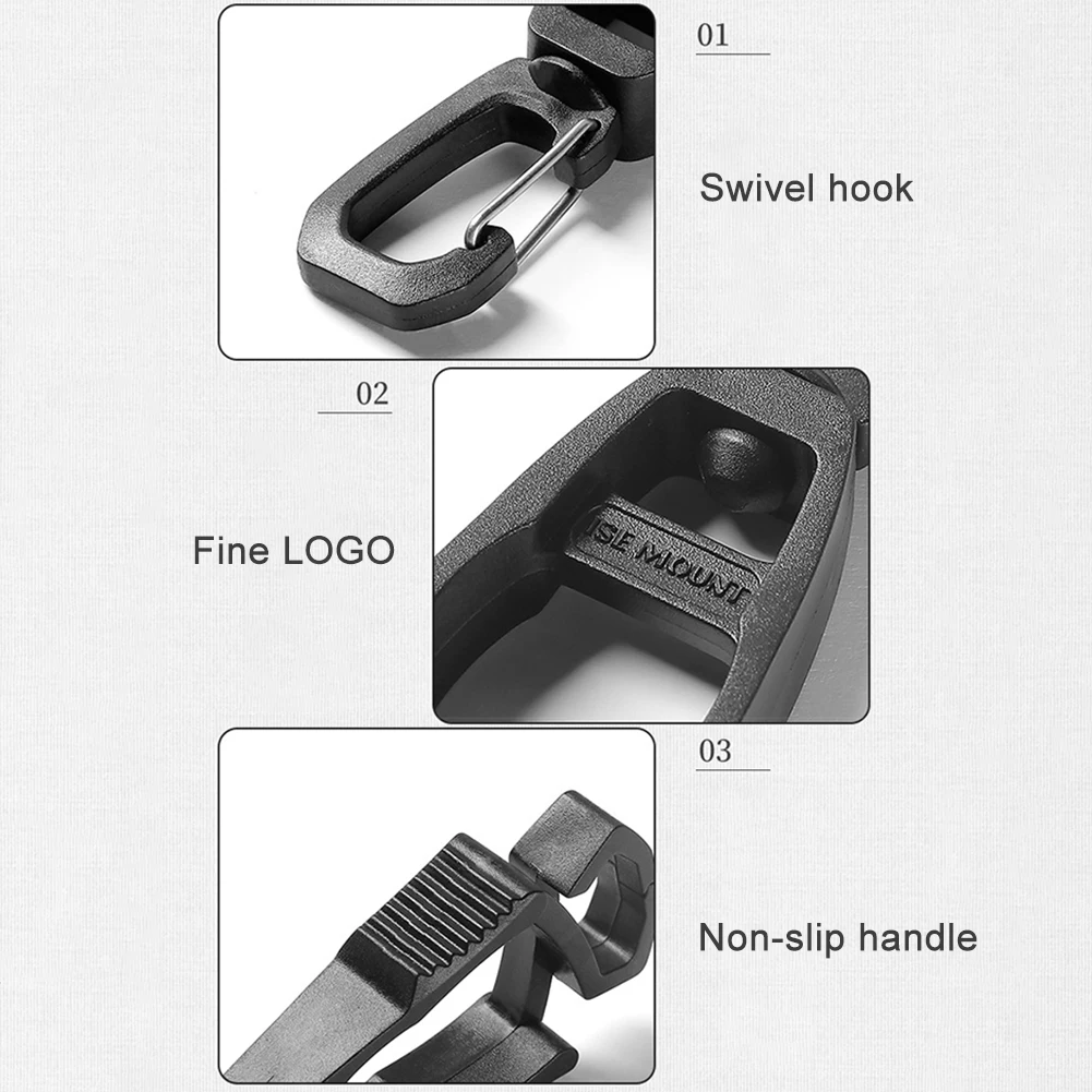 1-10pcs Glove Clips For Work Glove Holders Glove Belt Clip With Hook Portable Work Gloves Grabber Holder Clip Multi-function image 6