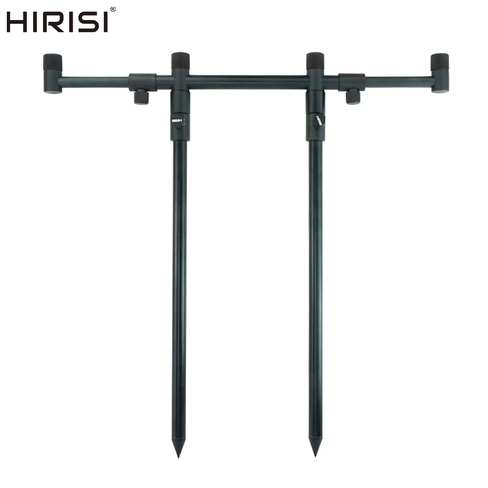 

Hirisi Carp Fishing Buzz Bar And Bank Sticks Set for 3 Fishing Rods Fishing Rod Pod Set Fishing Accessories