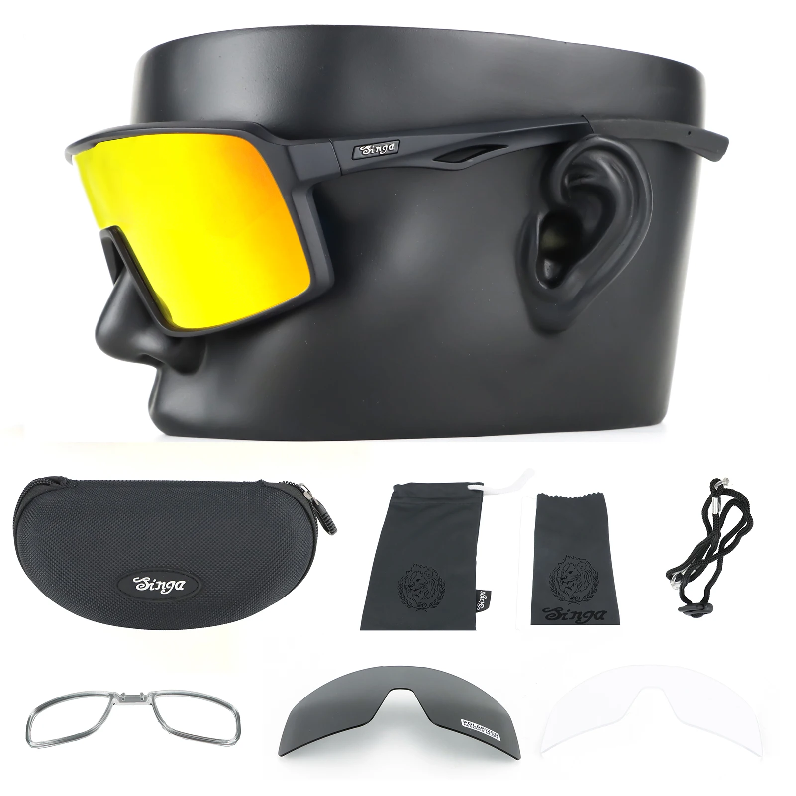 

Sport Cycling sunglasses Women Men Bicycle Eyewear Singa Road Bike Protection Glasses Windproof Outdoor Sport Sunglasses