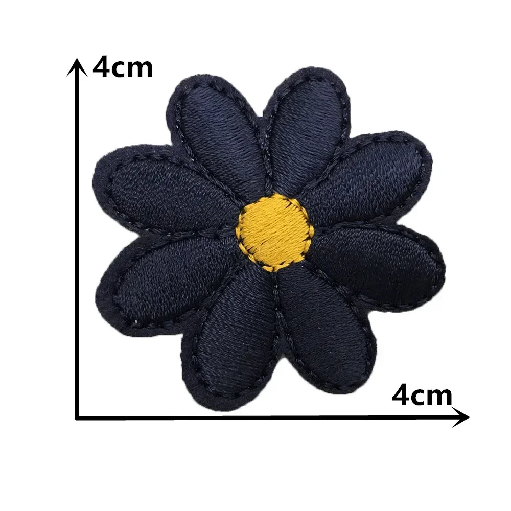 high quality iron iron on bag clothing Uniforms flowers badge sewing DIY Excipients Banner patch decorate embroidered