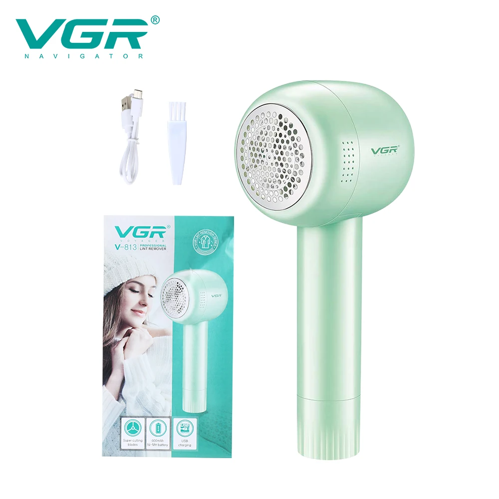 VGR-eliminador de pelusas eléctrico portátil para ropa, suéter, recortador de bolas de pelo, máquina de pelusas y corte de pellets, aparato de tela, V-813