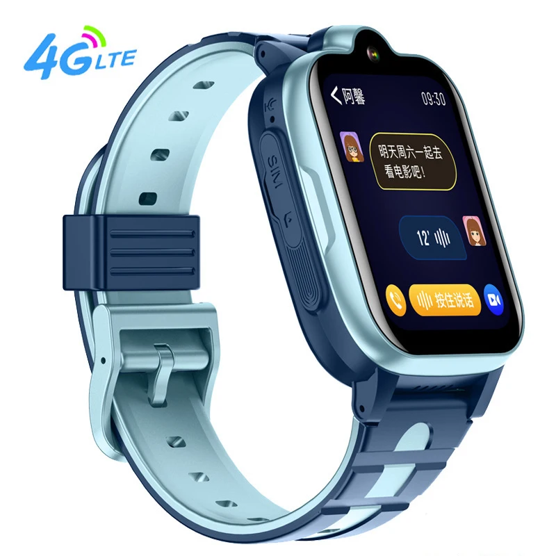 2024 new 4G Kids Smart Watch Camera SOS GPS WIFI Video Call Waterproof Monitor Tracker Location LBS Baby Children Smartwatch Gif