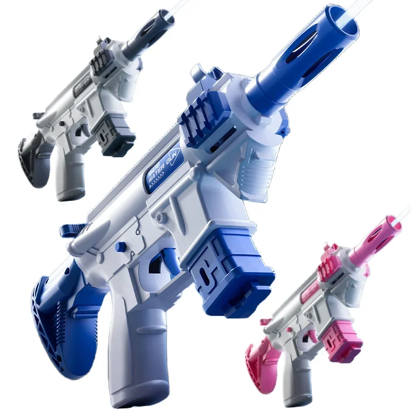 New Water Guns Toys Summer Swimming Pool Beach Accessories Toy Gun for Kids Family Gatherings Party Games Watergun M416