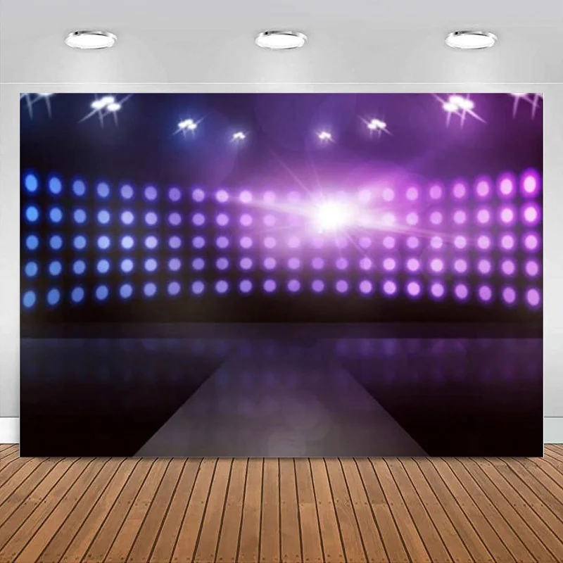 Stage Banner decoration Backdrop Photography Background Spotlight Catwalk Model Model Show Fashion Showing Variety Entertainment