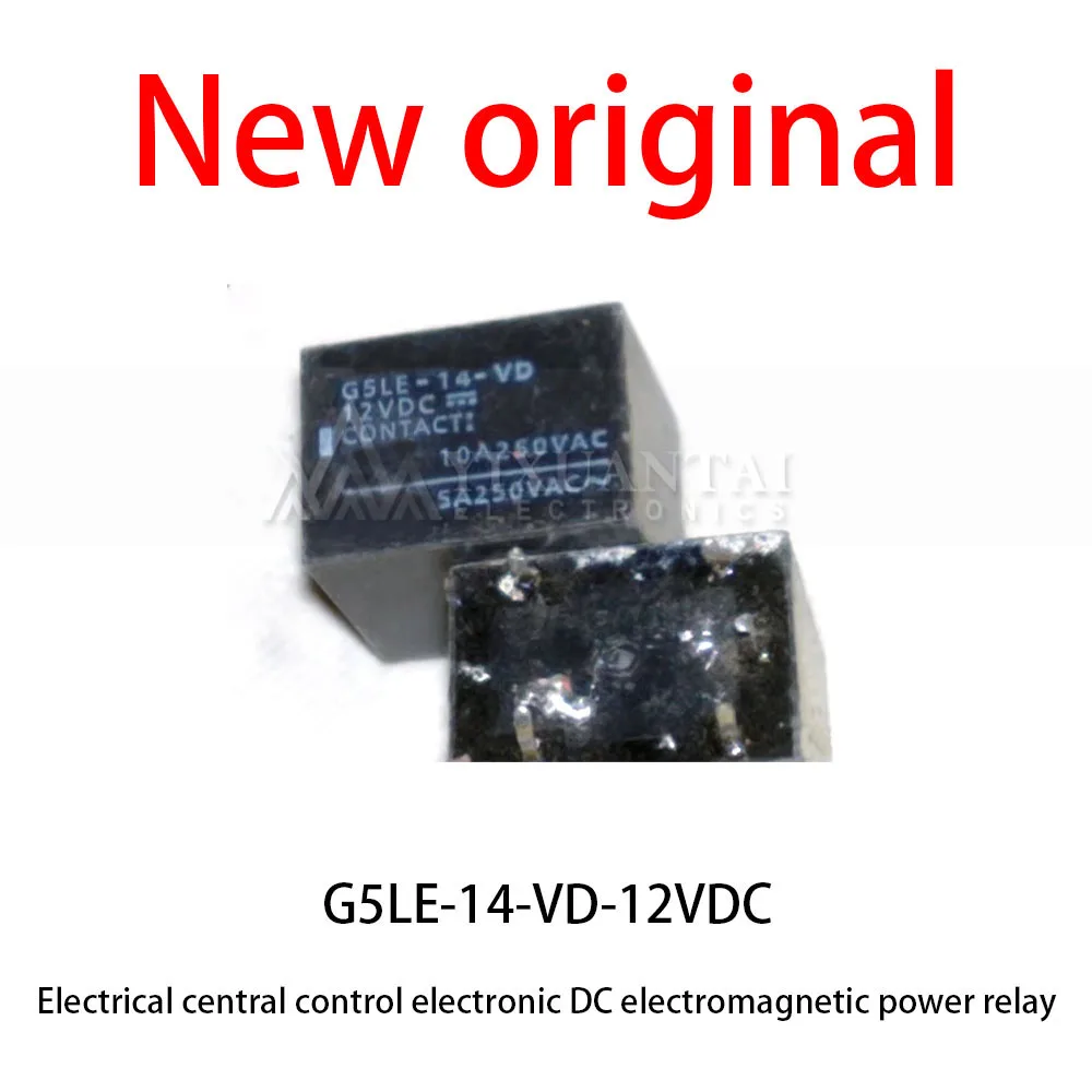 10 Pcs/Lot New original  G5LE-14-VD-12VDC Electrical central control electronic DC electromagnetic power relay