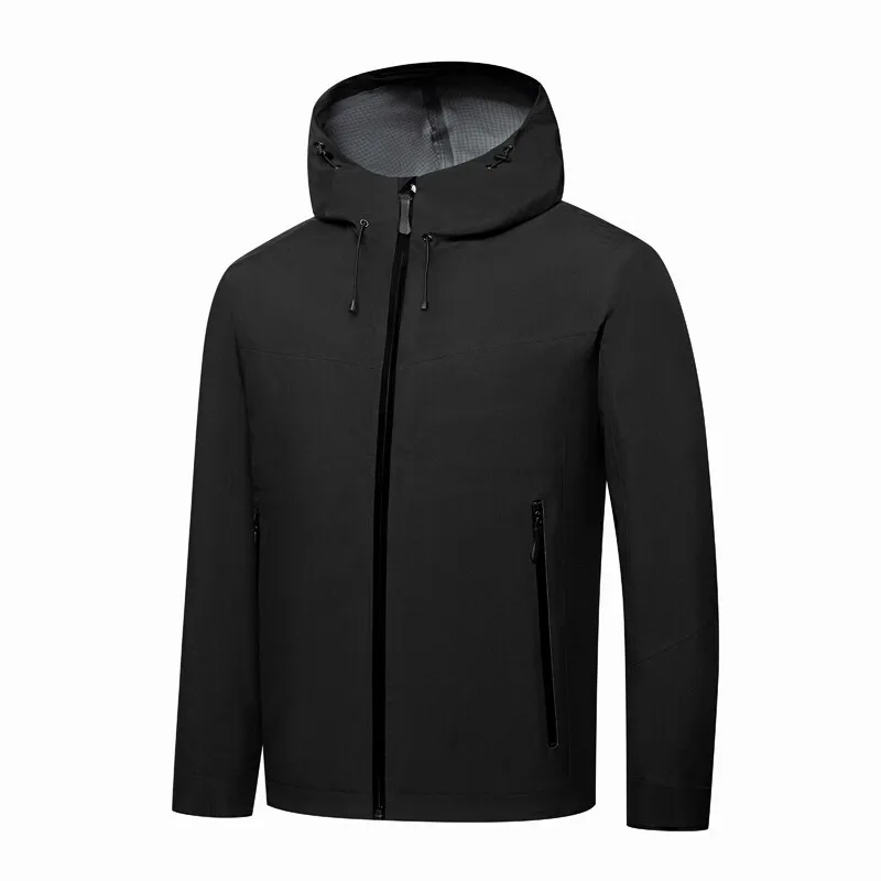 ARC Jaket Cangkang Keras Taktis Tahan Air Mendaki Gunung Tahan Angin Olahraga Memancing Ski Luar Ruangan Mode Yang Sama