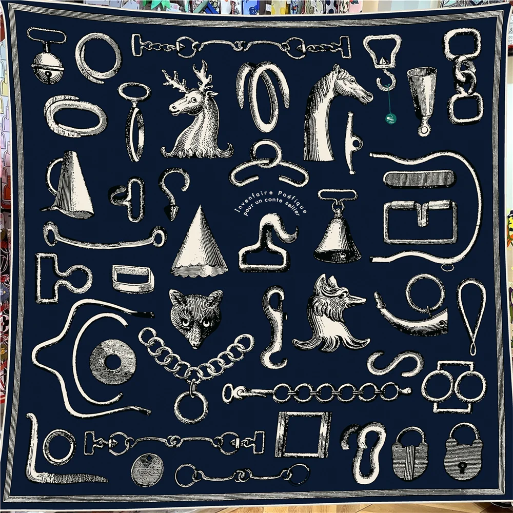 30 % Seide, 70 % Kaschmir-Schal, Designer-Luxus-Pashmina-Schals für Damen, quadratisch, handgerollte Kanten, Stola, Decke, großer Poncho, 135 cm