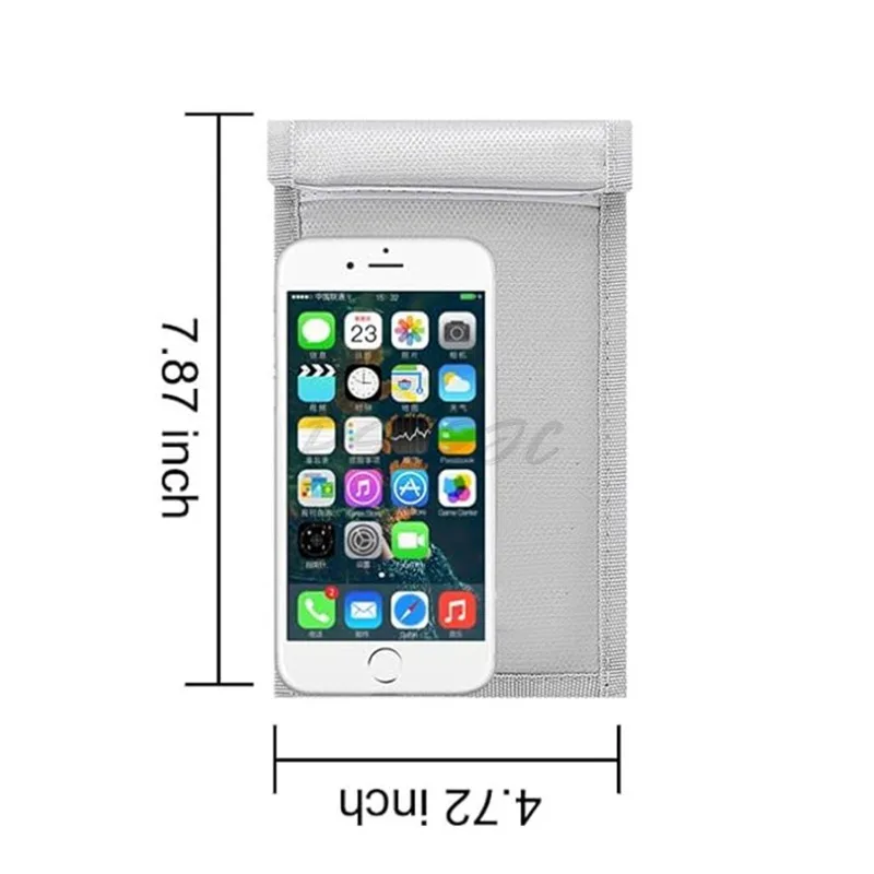 RFID Notebook Tablet Mobile Phone Car Key Anti Tracking Faraday Bag Fireproof and Waterproof File Bag