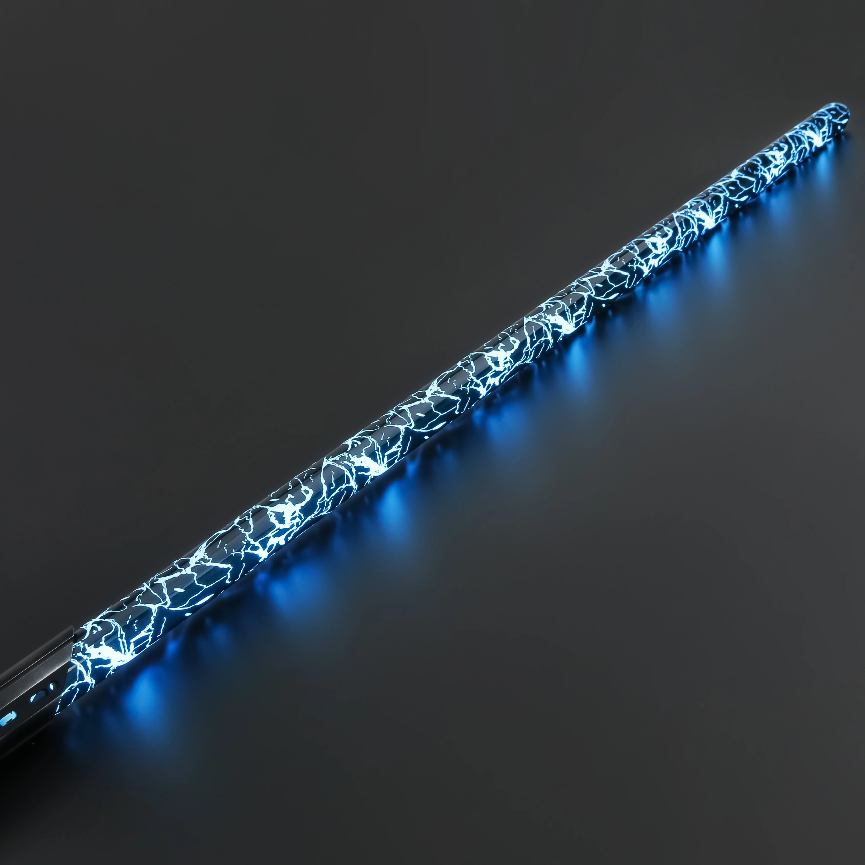 TXQSABER Heavy Dueling Lightsaber Cracked Blade, 1inch 7/8 inch 2mm/3mm 66cm/82cm/92cm Length, High Quality PC