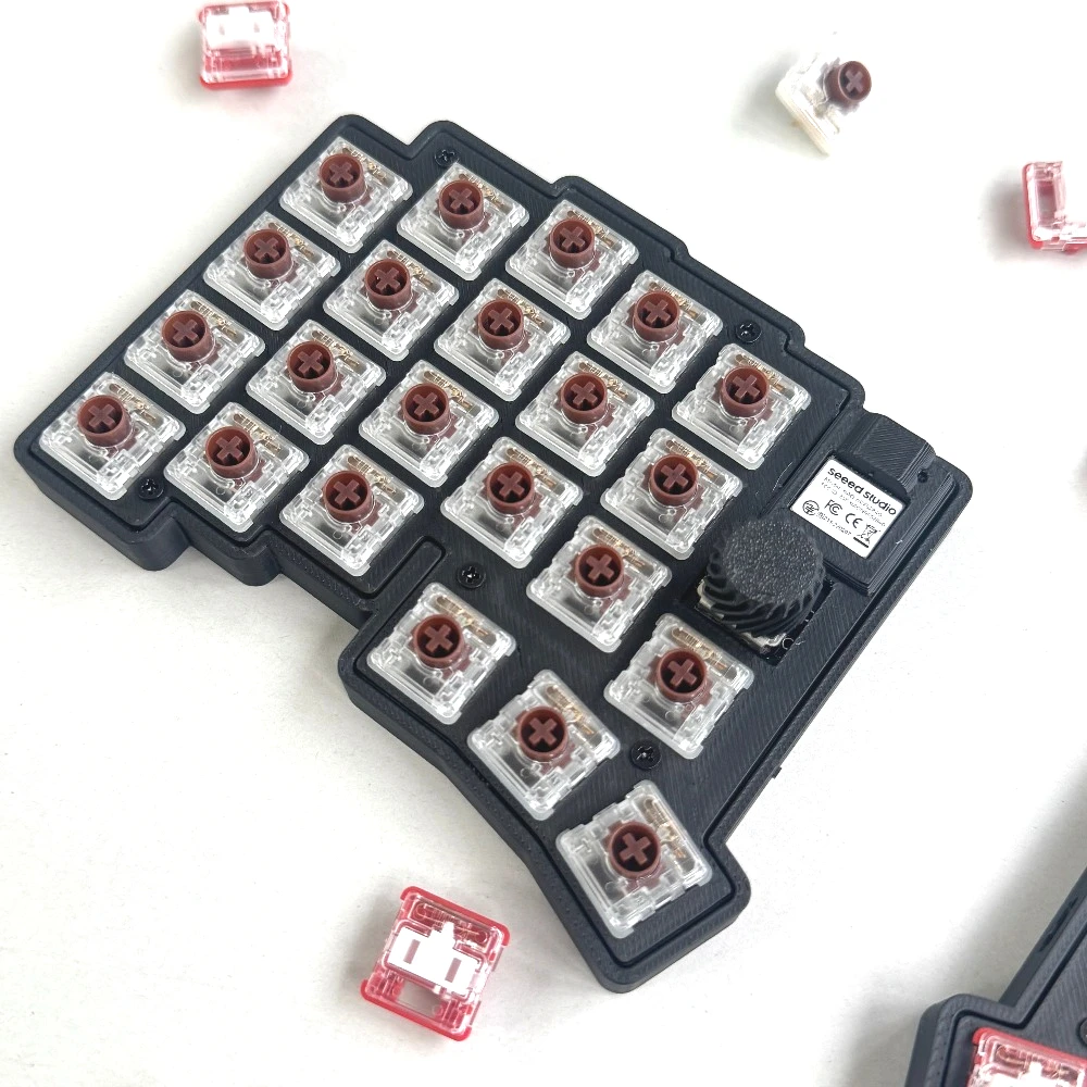 moNa² Trackball Split Keyboard 40keys Low Profile Kailh Choc V1/V2 Wireless Bluetooth Dual-mode Hot Swap Mini Gaming Keyboard