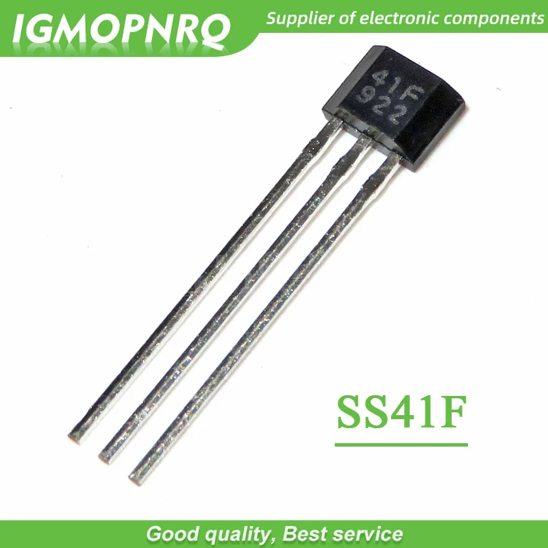 100pcs/lot 41F/ 0H41 / SH41 / SS41F/ S41 TO-92 Bipolar Hall element sensor Motor sensor New Original