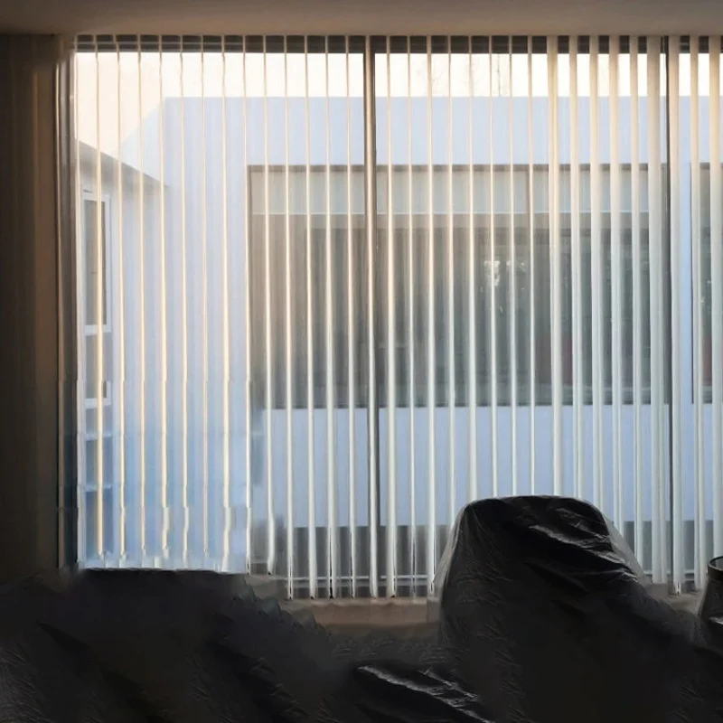 

High Quality Fabrics Shading And Breathable Easy Install French Style Dreamlike Vertical Blinds For Bedroom