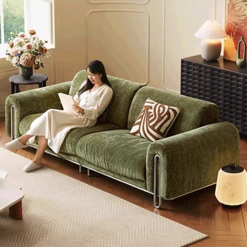 Nordic Armchair Living Room Sofas Convertible Cheap European Ergonomics Comfortable Luxury Sofas Relaxing Cheap Divano Furniture