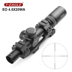 T-EAGLE Optics EO 4.5X20WA Rifle Scope Airsoft Tactical Riflescope Outdoor Sport Hunting Shooting Air Gun Sight