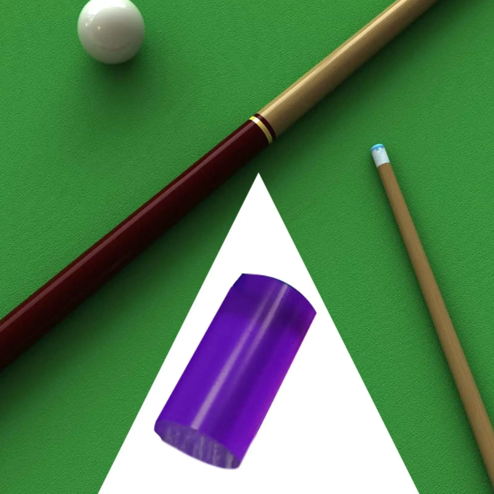 Billiard Cue Ferrule Tube Acrylic High Performance Repair Tools Easy to Install for Cue Maintenance