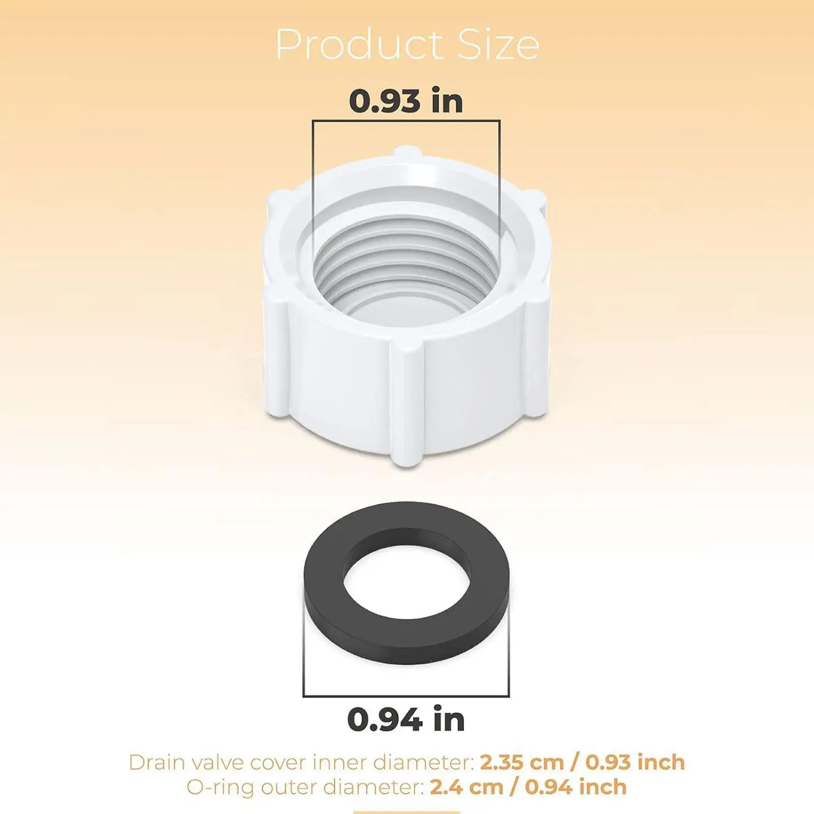 Tappo di scarico del filtro a sabbia Tappo dello schermo di scarico compatibile Tappo della valvola di scarico per 28656E