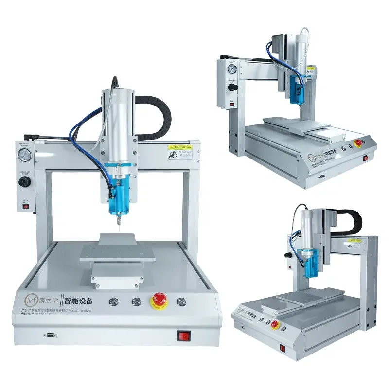 for Precision 300CC Hot Melt Adhesive Dispenser with PLC Temperature Control System Mechanical Drive Accurate Bonding Sealing