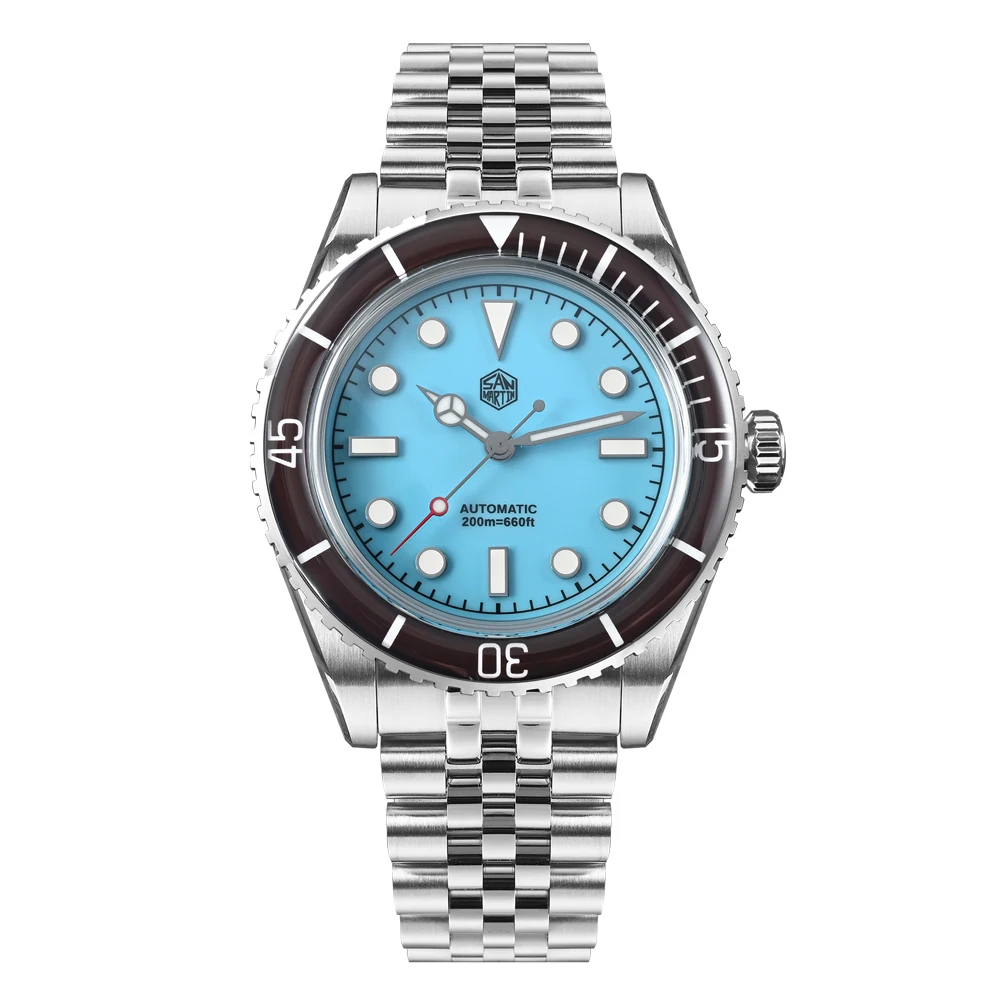 San Martin Vintage Luxury Men Dive Watch 40mm NH35 Automatic