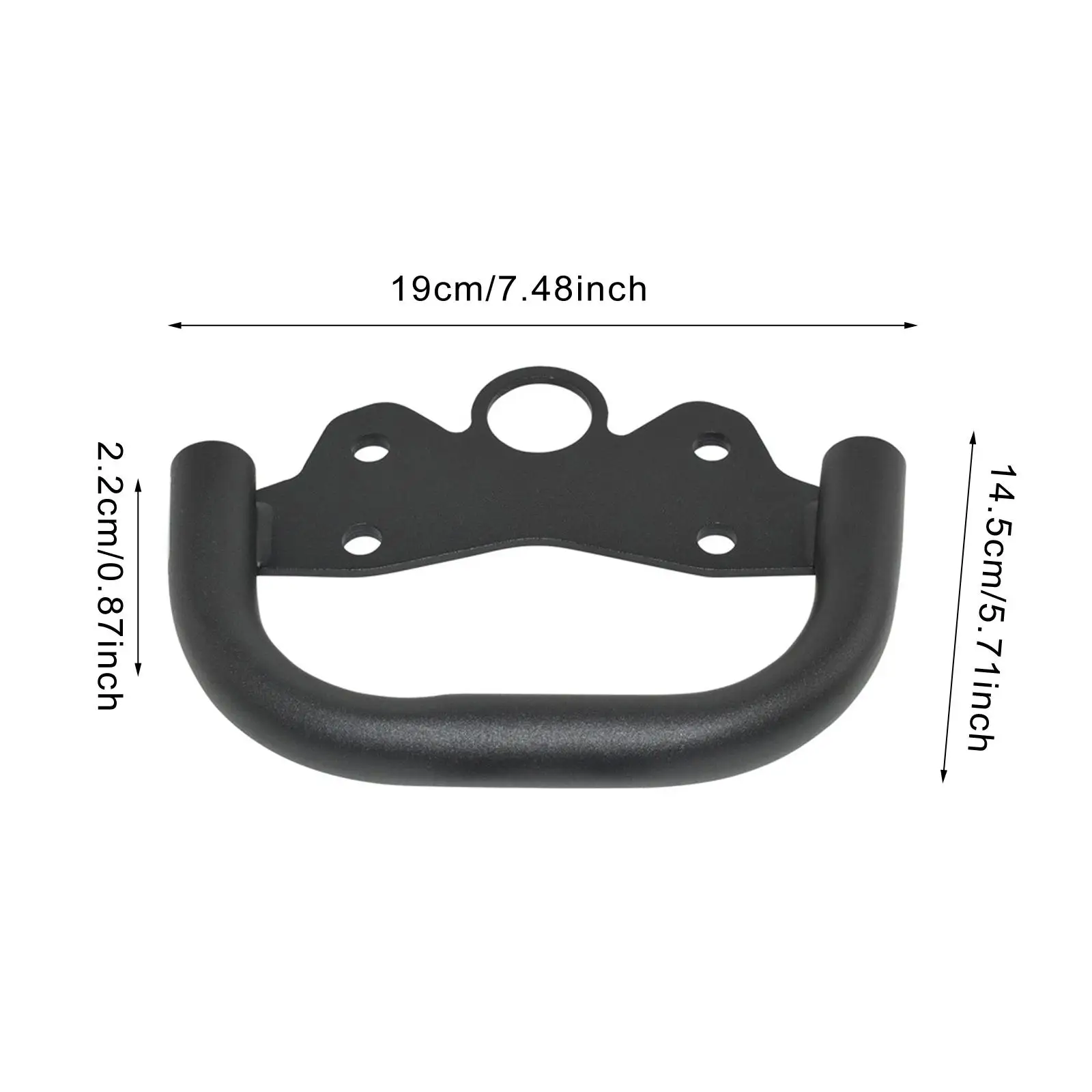 오토바이 폰 스탠드 확장 바 22mm는 PG-1 23-24용 간편한 설치 견고한 확장 크로스바 홀더를 대체합니다.