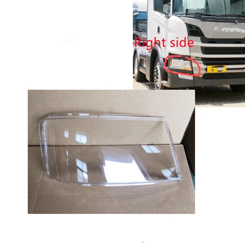 

For SCANIA G410 G450 G400 P Series R Series Car Headlight Shell Headlight cover Headlamp Lens Headlight Glass Auto Shell Cover