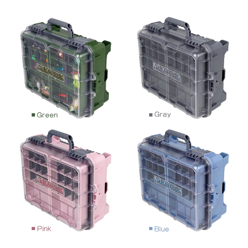 Fishing Tool Box Multi-function Waterproof Tackle Plastic Storage Organizer Boxes Hook Lure Accessories Case Carp Equipment