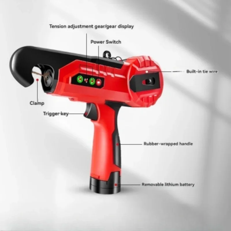 Electric pruning machine, pruning tool, rechargeable, fully automatic pruning tool for grapes and kiwis