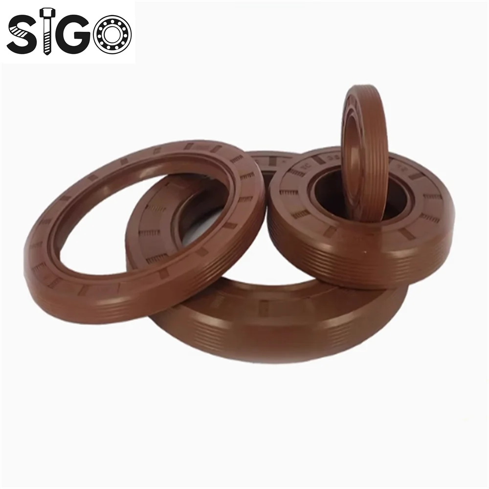 28*38*7 28x38x7 28*42*7 28x42x7 28*43*7 28x43x7 Fluoro FKM Fluorine Rubber Spring 2 Lip TC Gasket Radial Shaft Skeleton Oil Seal