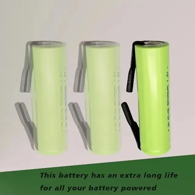 The latest model of 100% AA 1.2V Ni MH rechargeable battery 1200mAh + dly is suitable for electric shaver, toothbrush and so on