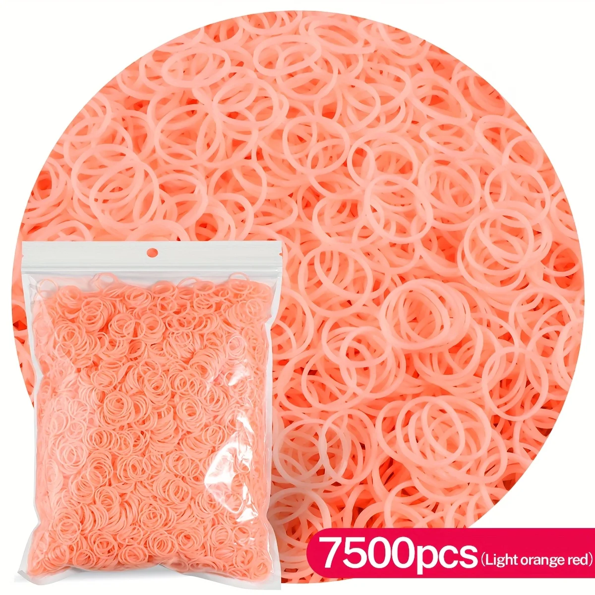 7500 pezzi di elastici per braccialetti, telai, braccialetti, giocattoli per ragazze, collane fai da te e kit di braccialetti per telai artigianali