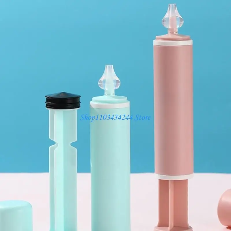

60ml Manual Baby Nose Aspirator Toddlers Nasal Cleaner Tool for Congestion Relief User Friendly Manual Nasal Cleaner