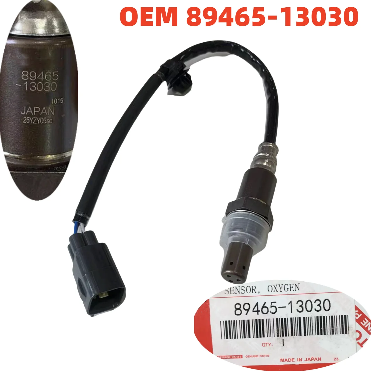 

89465-13030 New Oxygen sensors For Toyota Corolla sedan Estate and Avensis Auris Lambda Probe 8946513030