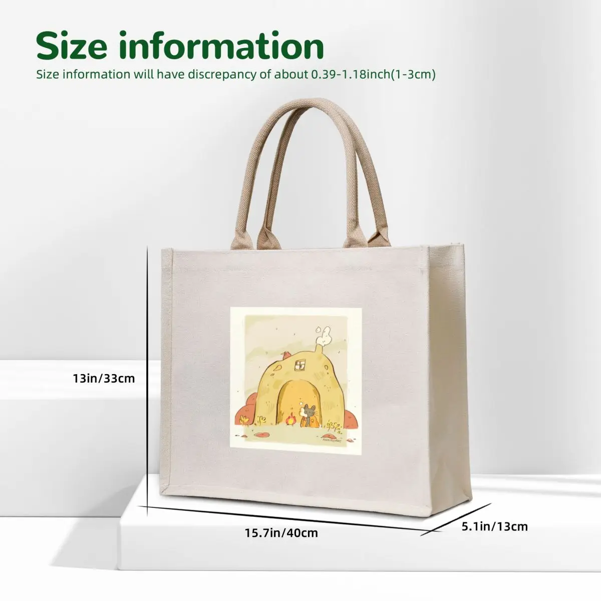 cave Tote Bag Fabric bag university shopper bag Women's beach bags