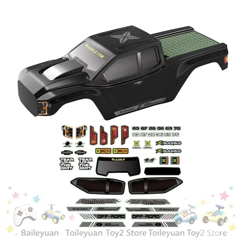 New LLL Rc Car Body Shell Painted Rc Truck Body For Omni Terminator Accessories With Decals For Off Road Remote Control Car