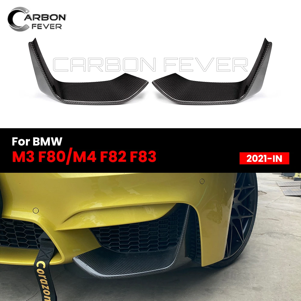 

Настоящий сухой передний бампер из углеродного волокна, диффузор, разветвитель, накладка автомобиля для BMW M3 F80 M4 F82 F83 MP Style 2014-2010