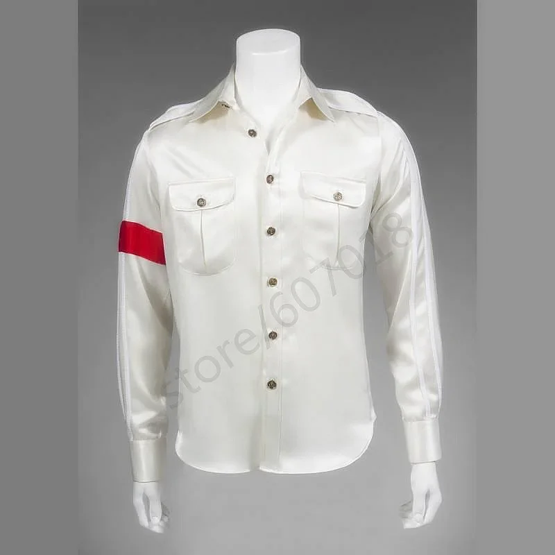 MJ Rare Michael Jackson White CTE Shirt Outwear