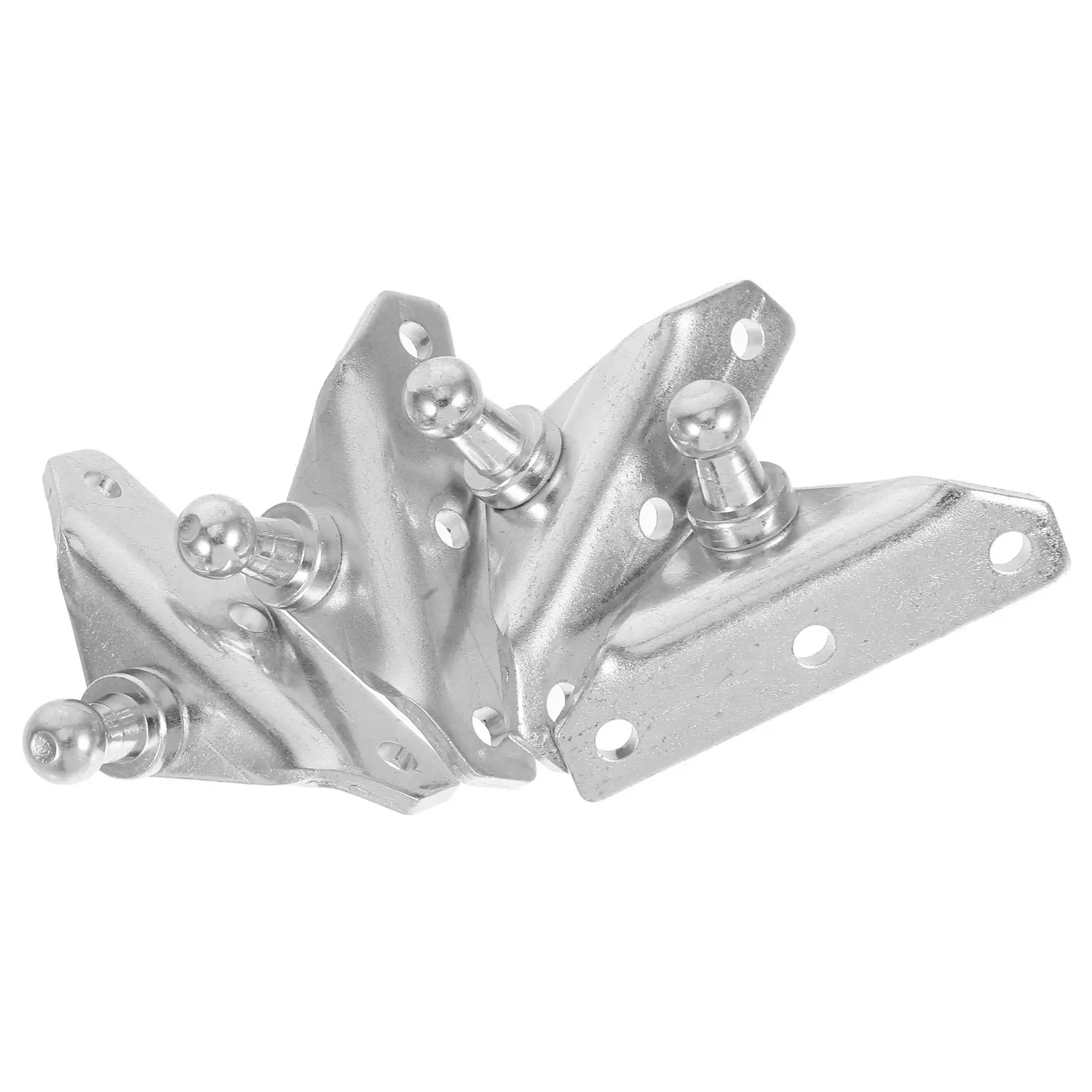 4Pcs Universal Gas Spring Mounting Bracket Ball Stud Design Hood Lift Support Trunk Lift Support Lifting Mount Heavy Duty Strut