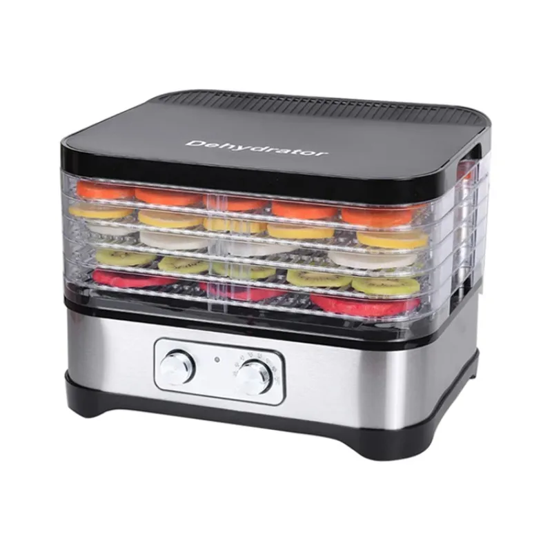 【Hot】Mini Food Dehydrator 5 Layer Home Fruit Drying Machine Compact Design Household Vegetable Meat Dryer Small Capacity