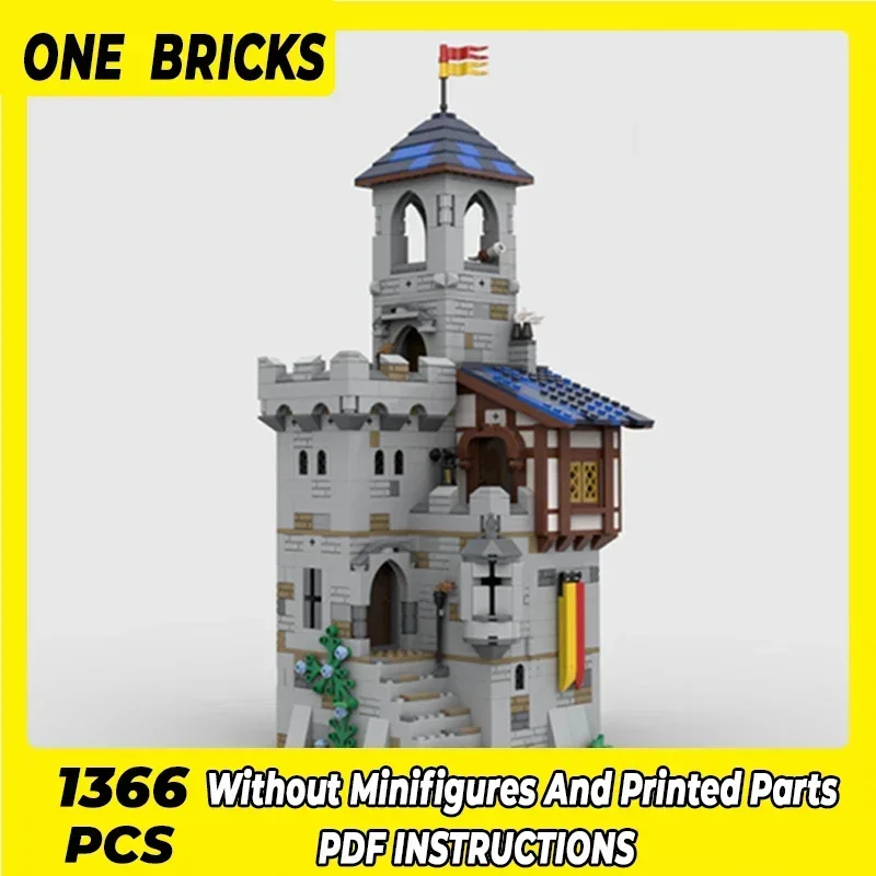 Moc Bouwstenen Militair Fort Model Kasteel Houd Technologie Modulaire Blokken Geschenken Kerst Speelgoed DIY Sets Montage