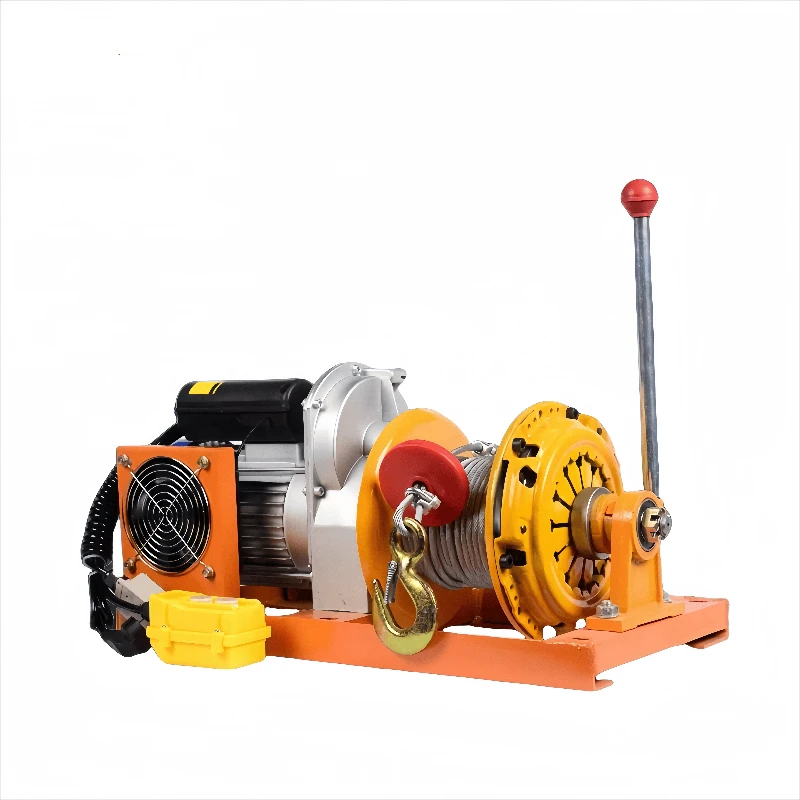 Hoist/Winch Clutch 400kg Wire Rope 2 Ton Low Noise Wireless Remote New Condition Steel/Metal for Retail Restaurant