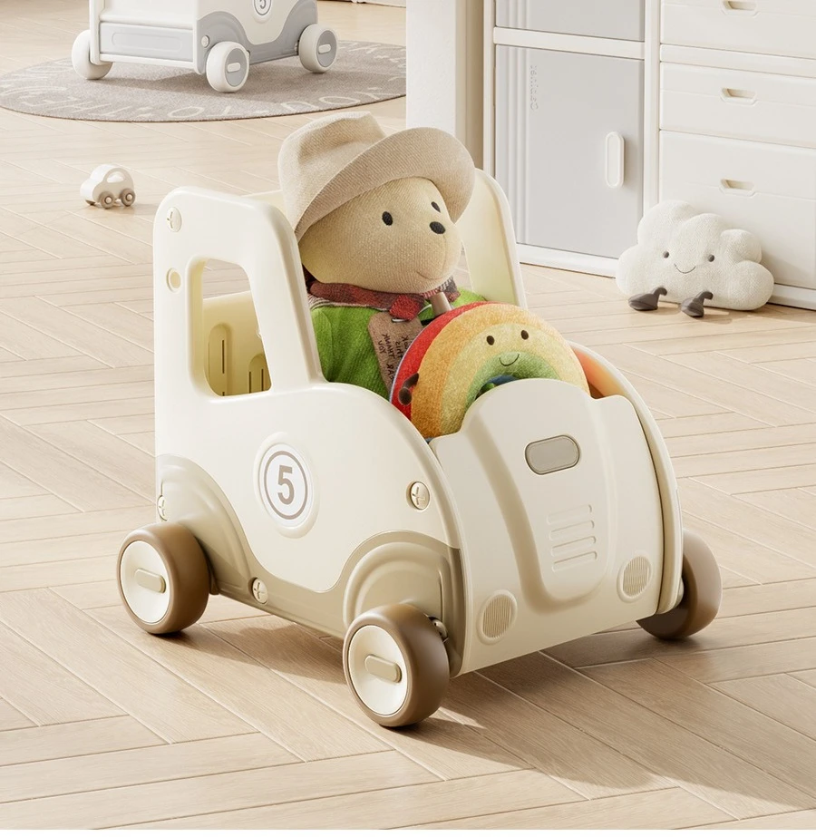 Babyfond Baby Walker Trolley Multi-functional Legs Baby Learning Walking Artifact Hand Push Toy Year-old Gift Walker