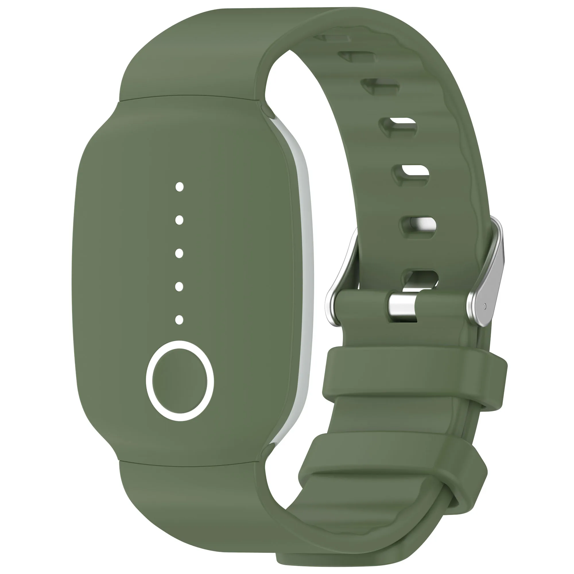 Correa de silicona para reloj inteligente EmeTerm, pulsera de repuesto deportiva suave y agradable para la piel