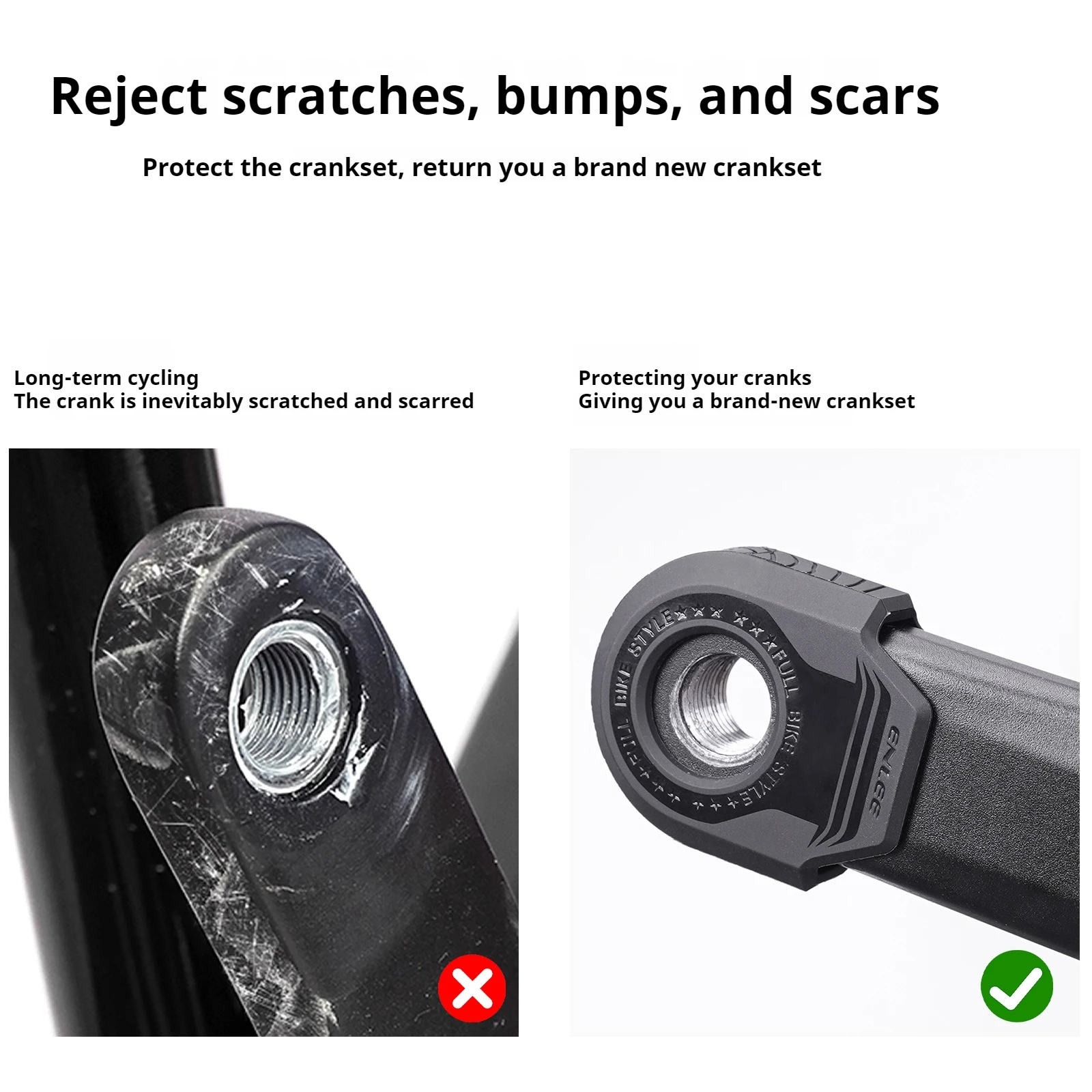 حامي كرنك الدراجة الجبلية ودراجة الطريق سلسلة كرنك حامي TPU العالمي كرنك حامي