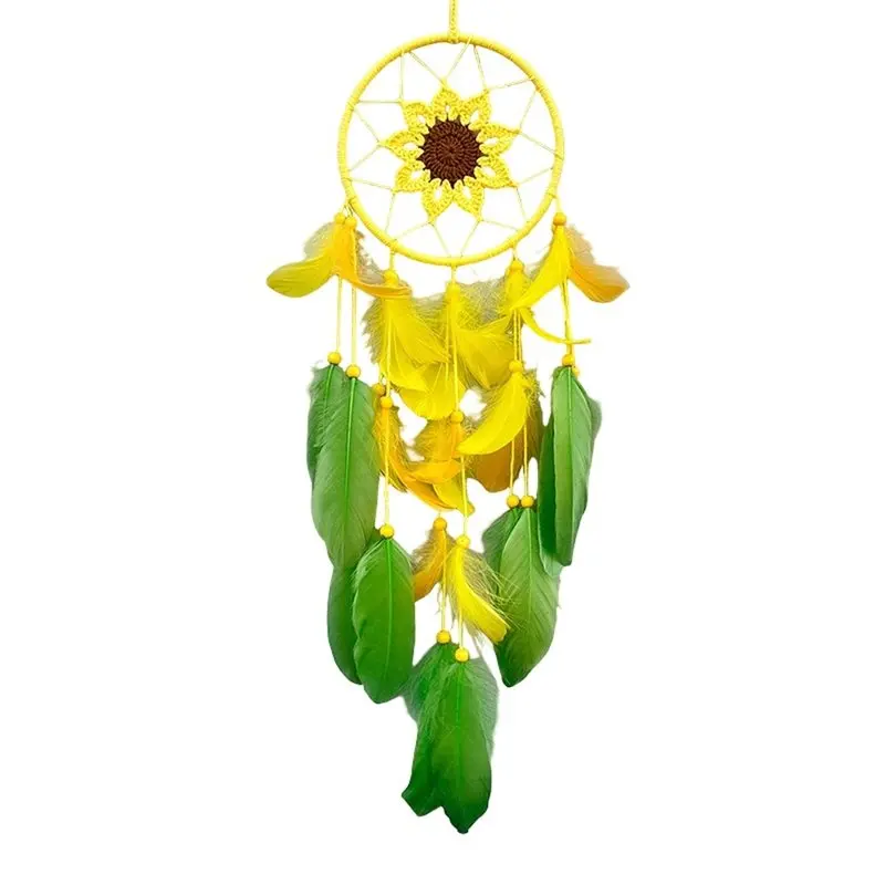 ABDJ-For Holiday Party Gift Sunflower Dreamcatchers Wind Chime, Ideal Perfect For Decorating A Bohemian-Style Children' S Room