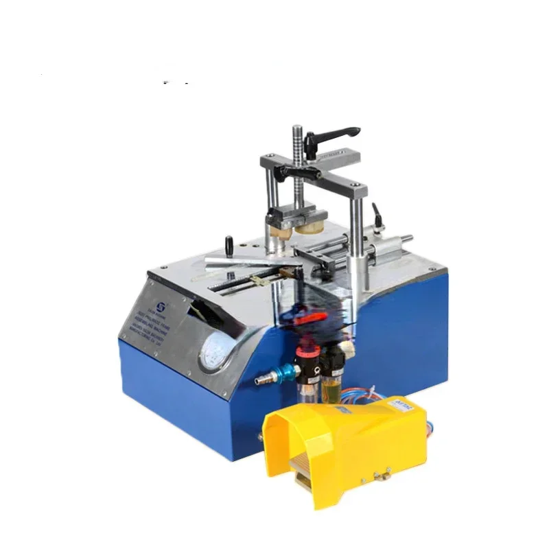 

JS203 Desktop pneumatic nail angle machine Photo frame nail angle machine Processing machinery Frame Jointing Machine 0.6-0.8Mpa