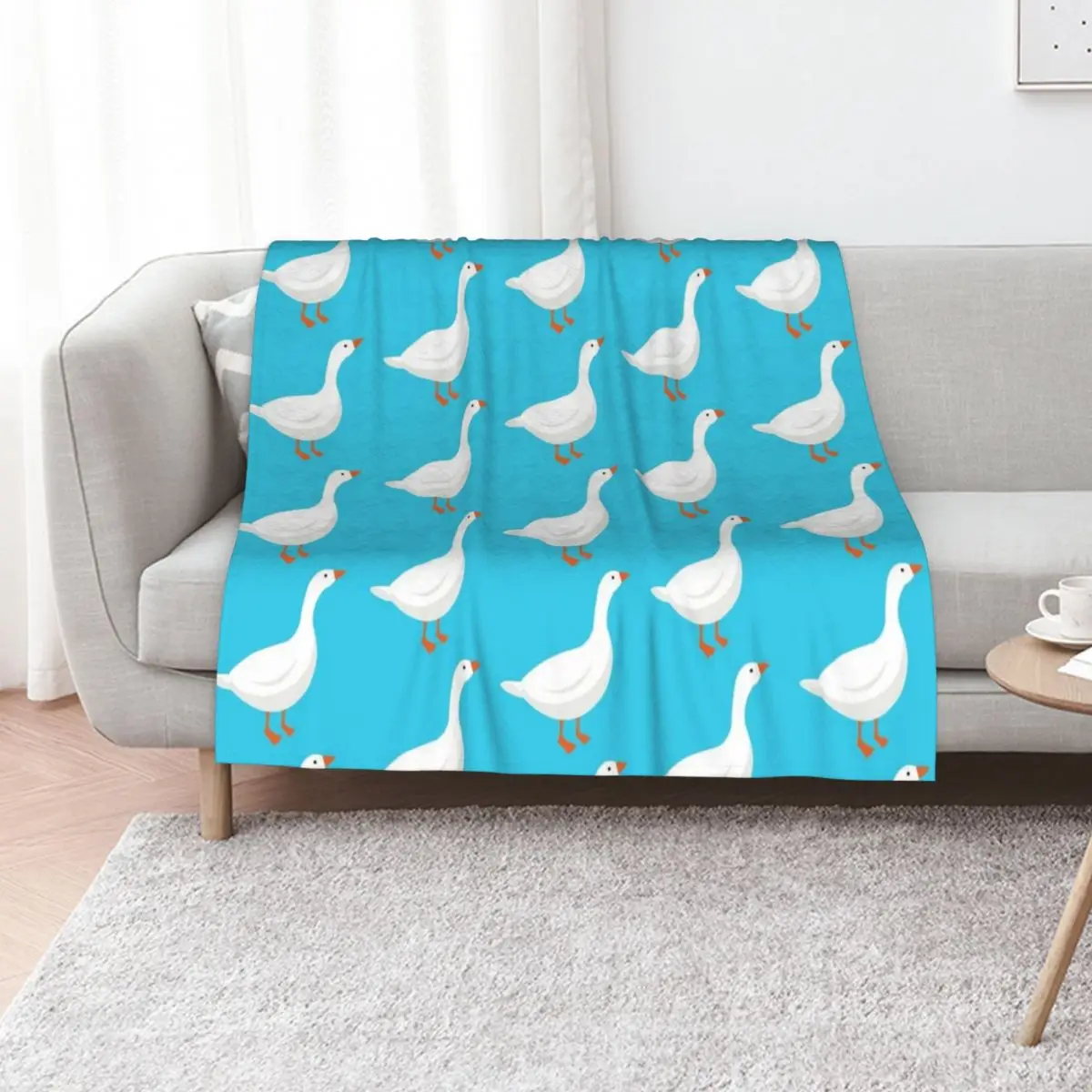 

Untitled Goose Throw Blanket warm for winter Blankets For Baby Travel Flannels Blankets