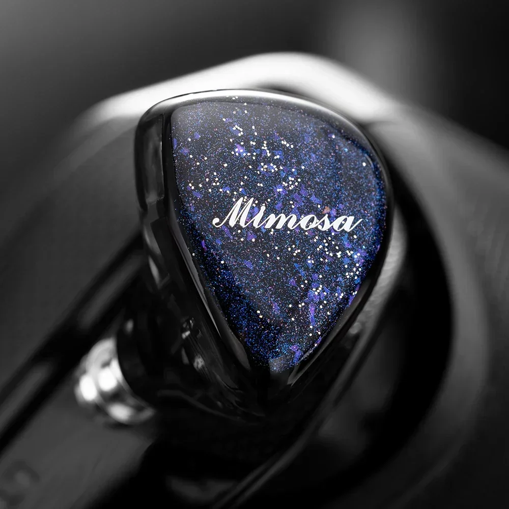 QoA Mimosa 1 DD +1 Planar IEMs In Ear HIFI Wired Earphone Music Monitor Headphone with 0.78 2pin Cable 3.5/4.4mm Plug